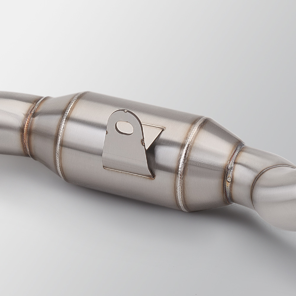 Motorcycle Exhaust Pipe Modification Chasing 500 Racing 550S Stainless Steel Middle Section R77 Carbon Fiber Tail Section Muffler