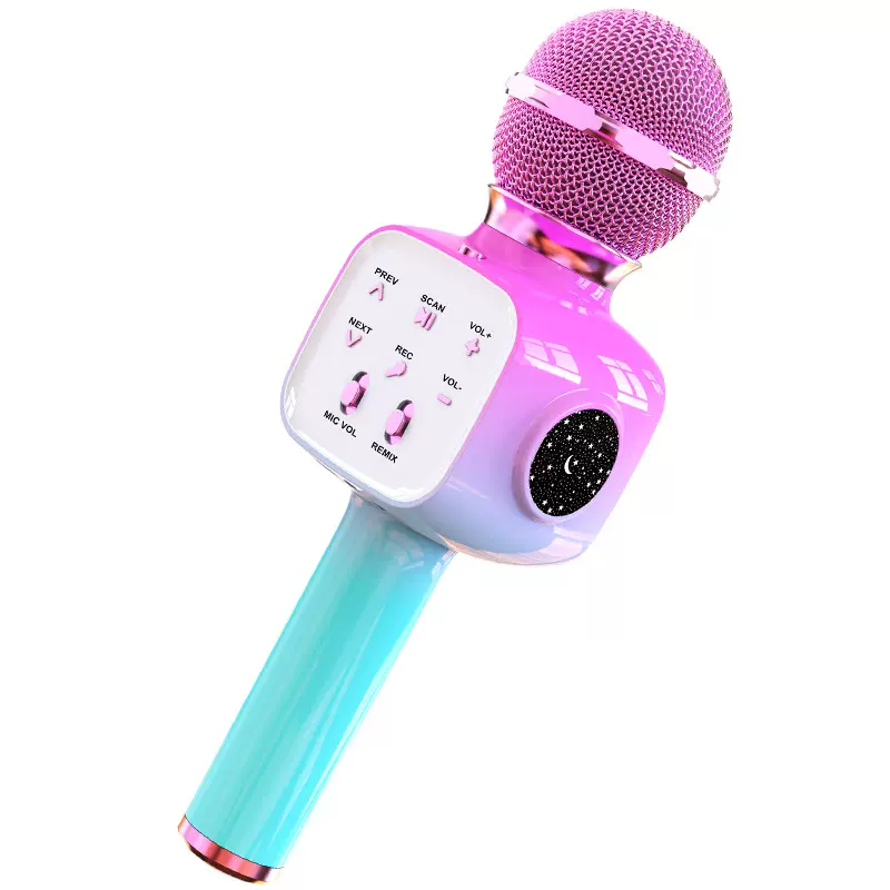 Q8Max蓝牙麦克风儿童便携式无线话筒手持麦克风K歌宝音响新款投影