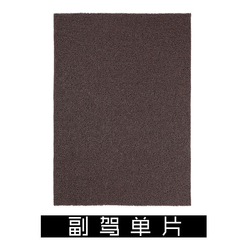 Car Silk Floor Mats Universal Easy to Clean Cuttable Single Piece