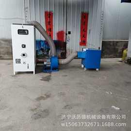 销售开松充装机图片  沙发靠垫充包机设备 自动喂棉松棉充棉组合