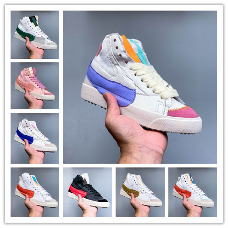 Putian Shoes Blazer Mid 77 Vntg We Men's and Women's Shoes High-Top Big Hook Pioneer Retro Casual Sneakers