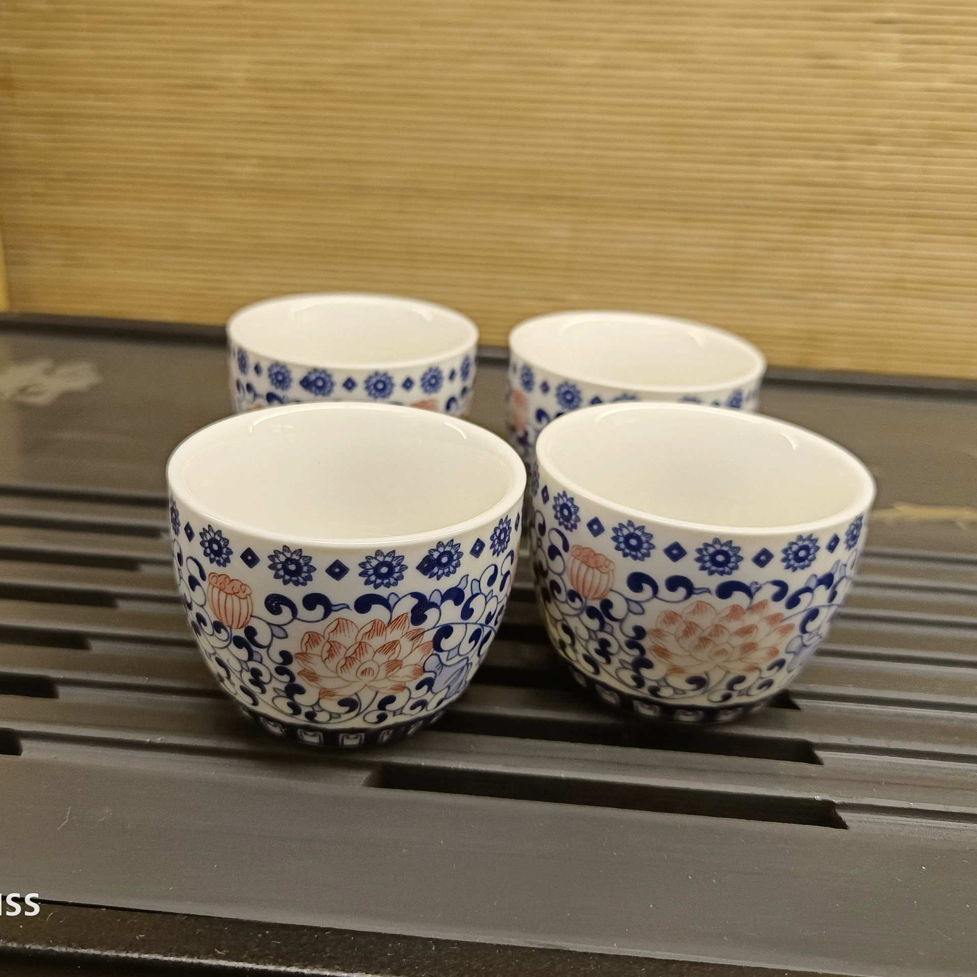 Ceramic Tea Cup Personal Cup, Polished Glaze & Pattern Options, Compact Everyday Cup