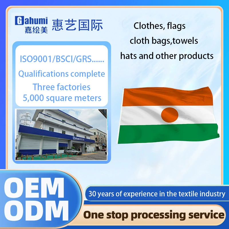 OEM OEM индивидуальный выбор флага Нигера уличный флаг ручной развевающийся флаг на веревке настольный флаг флаг компании для конференций