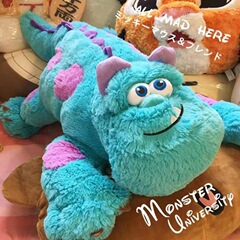 Cute Monsters University Doll Sullivan Blue Fur Monster Doll Sleeping Pillow Plush Toy Birthday