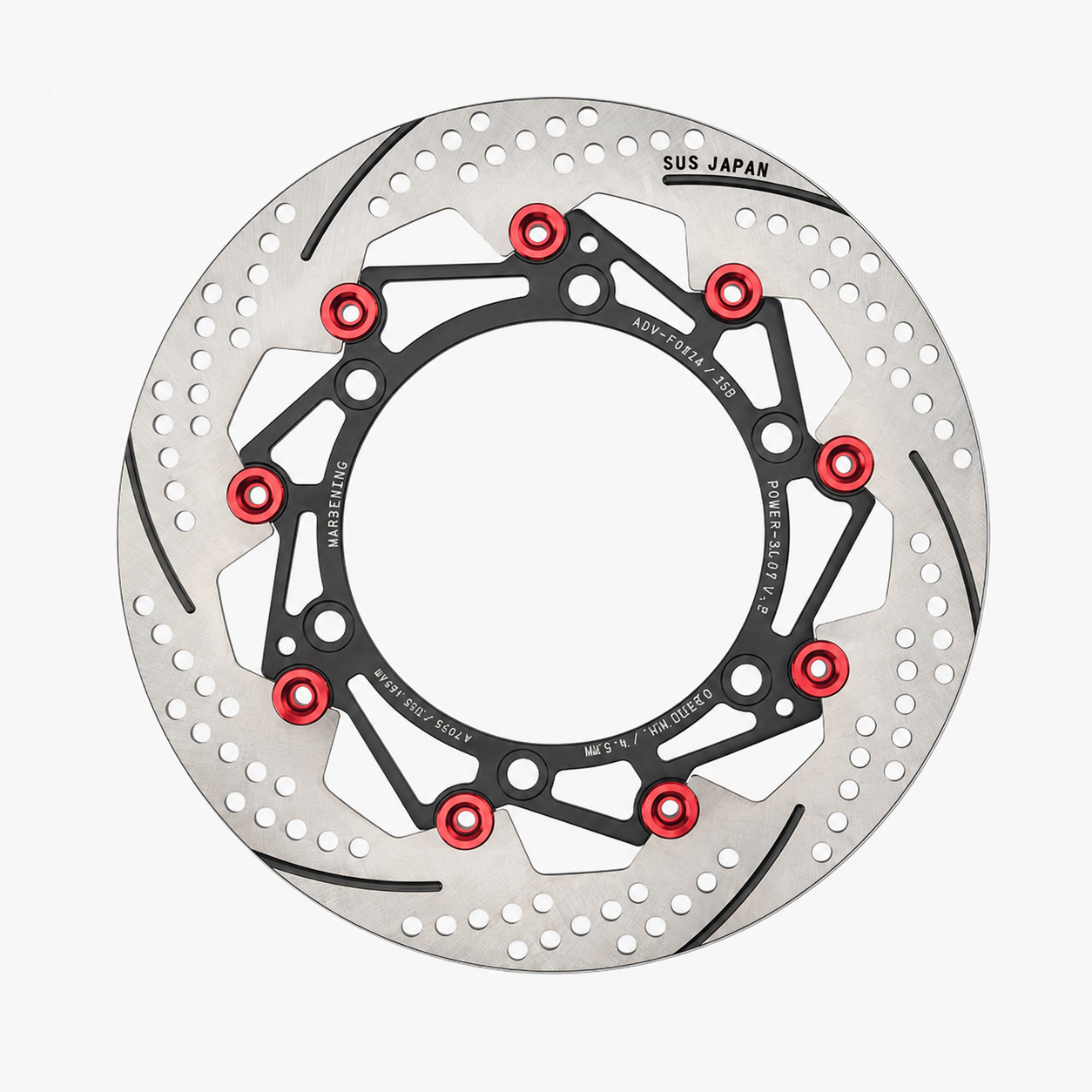 Suitable for Honda Forza350/Adv350 Motorcycle Accessories Front Wheel Modification 300mm Brake Disc Round Brake Disc
