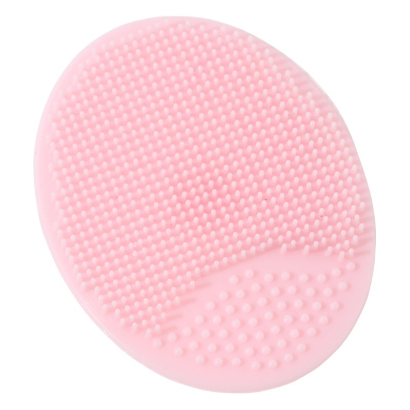 Cepillo de silicona para bebés, masaje facial y de champú, cepillo suave para limpieza y eliminación de suciedad