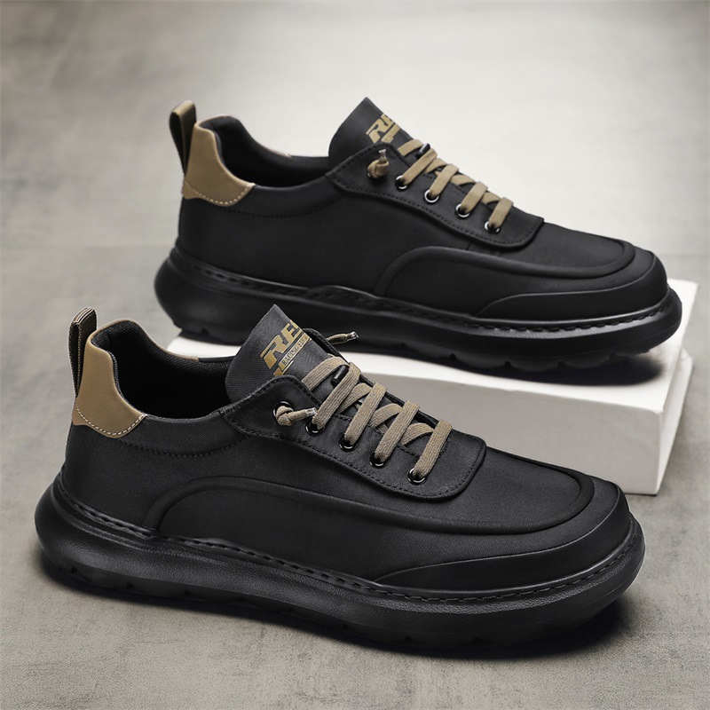 2025 nuevos zapatos de hombre verano transpirables viejos zapatos de tela de Beijing zapatos de un pie zapatos casuales de seguro laboral