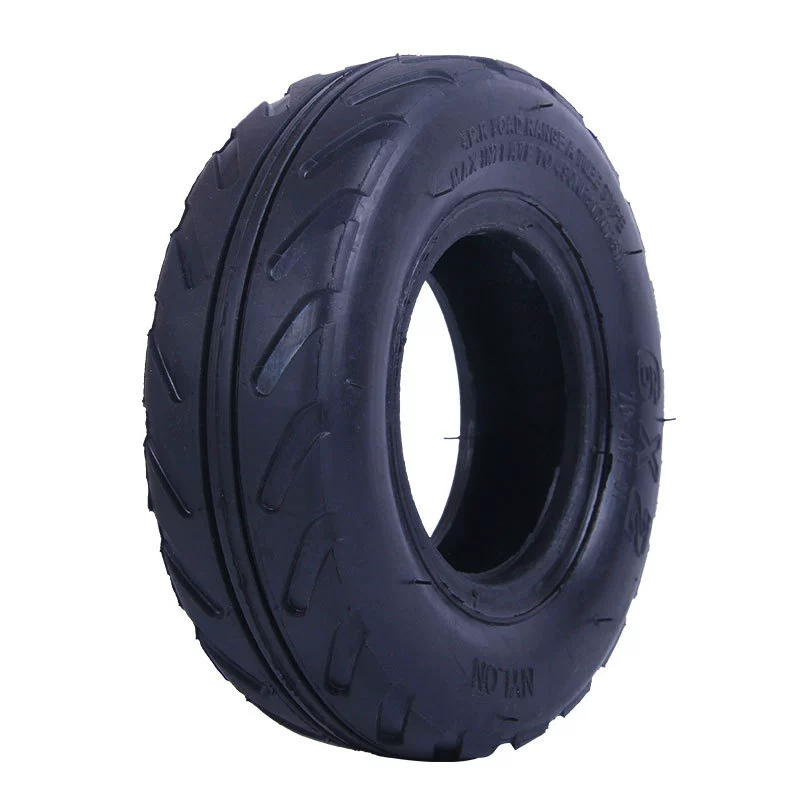 Rubber tires, 6 inches, 6x