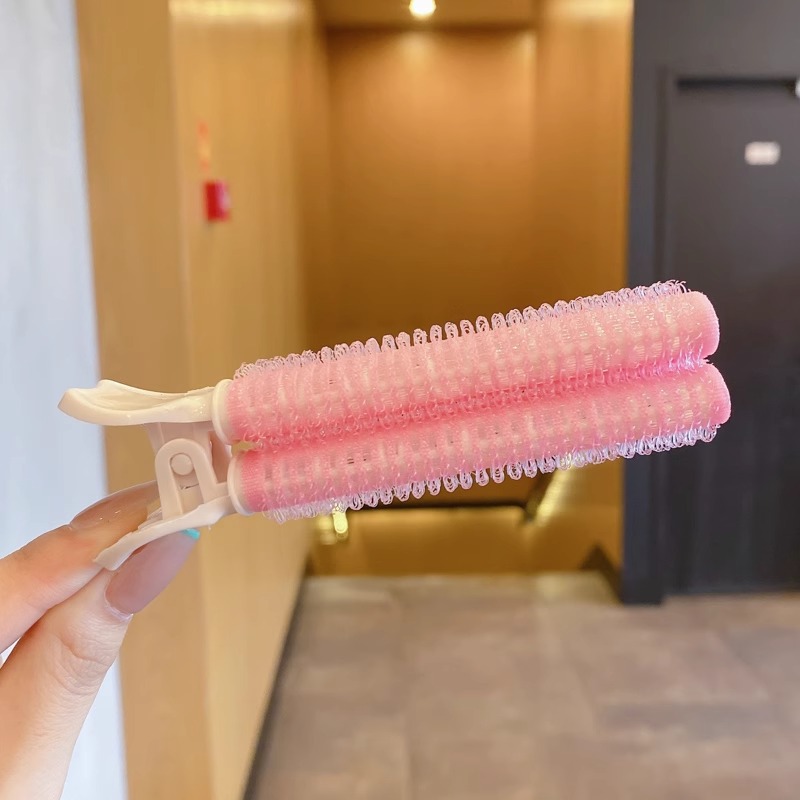 Rizador de pelo combinación raíz del pelo esponjoso cabeza horquilla artefacto de pelo alto Cráneo superior aire Bangs clip que forma el clip