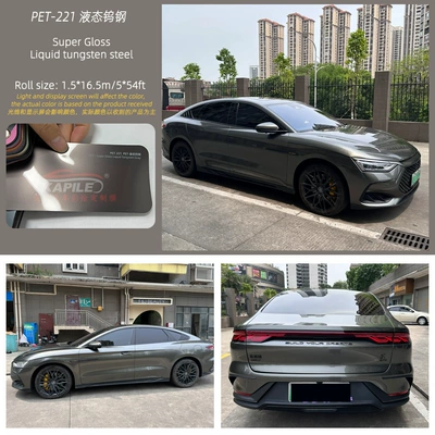 Auto Color Change Film — Color-Changing Film Manufacturer in Stock - liquid-tungsten-steel-15217m