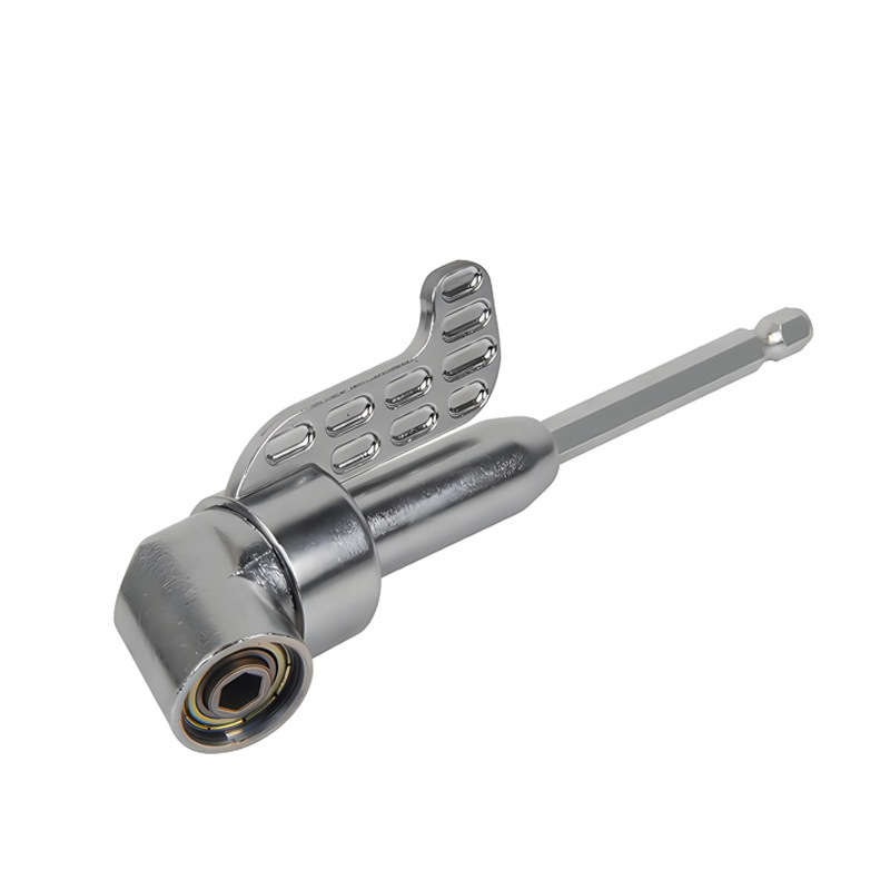 Esquina de cabezal de lote de 105 grados, tornillo de giro en ángulo recto, chal, venta directa de fábrica, mango hexagonal, taladro eléctrico, lote de giro