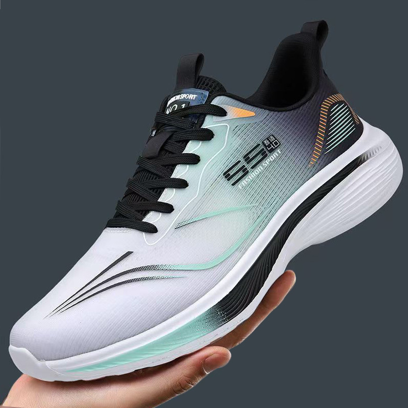 Men's Sports Shoes Summer New Style Men's Breathable Mesh Running Casual Shoes Fashionable Versatile Comfortable Casual Shoes for Men