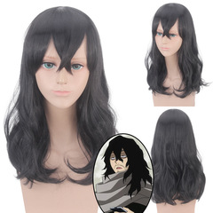 My Hero Academia Todoroki Aizawa Shota Wabuki Plum Rain Watanabe Body Cos Wig