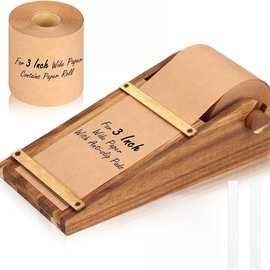 新款出菜单便签卷纸收纳盒办公桌家用书桌便签纸可任意裁剪长度