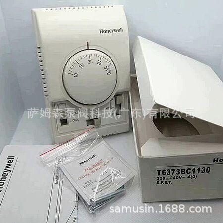 Honeywell Honeywell Central Air Conditioning Fan Coil Control Panel T6373Bc1108/1130