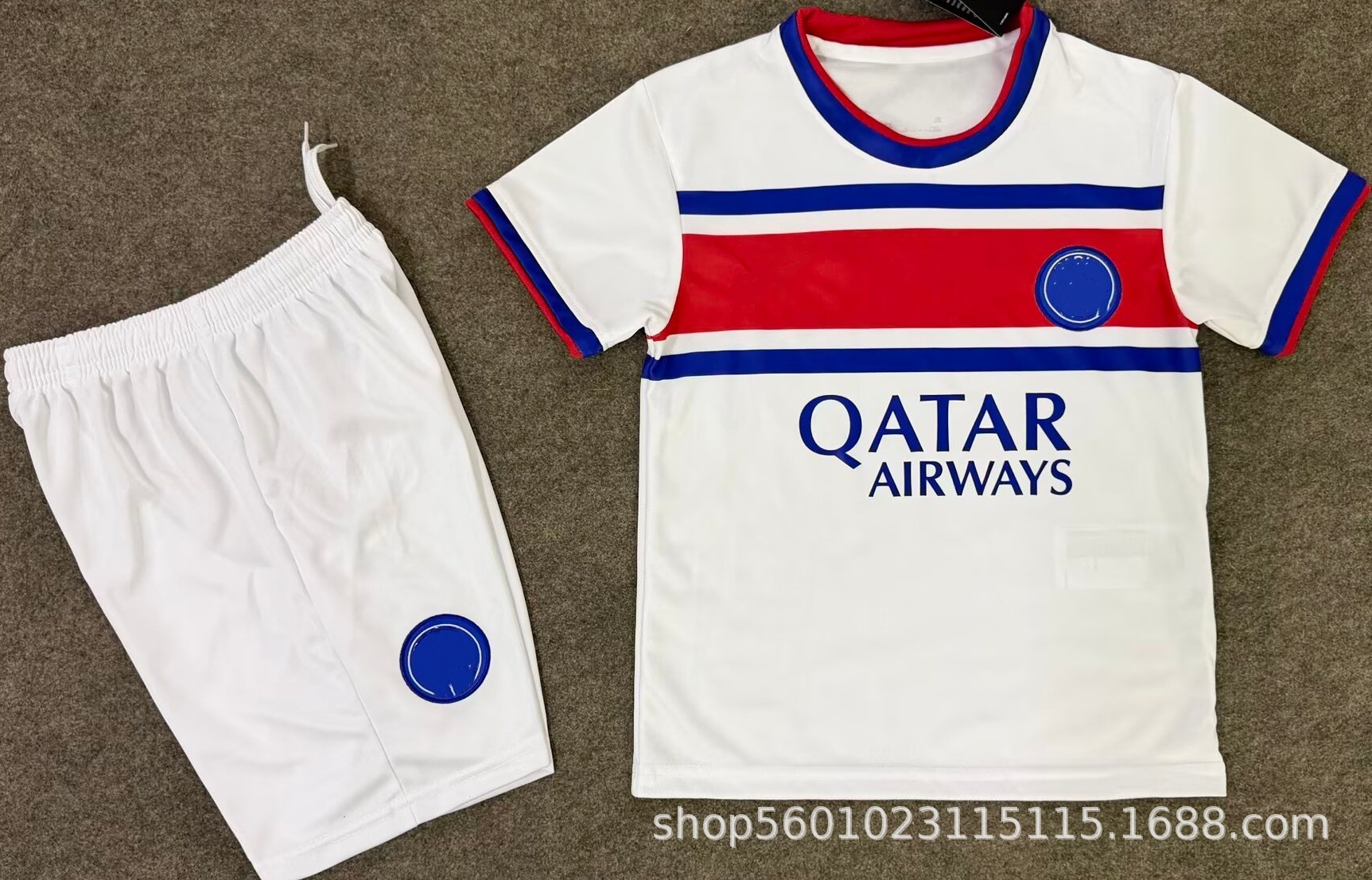 2627 nueva ropa infantil LWP París Real Madrid Juve Manchester United Chelsea camiseta ropa de fútbol ropa infantil