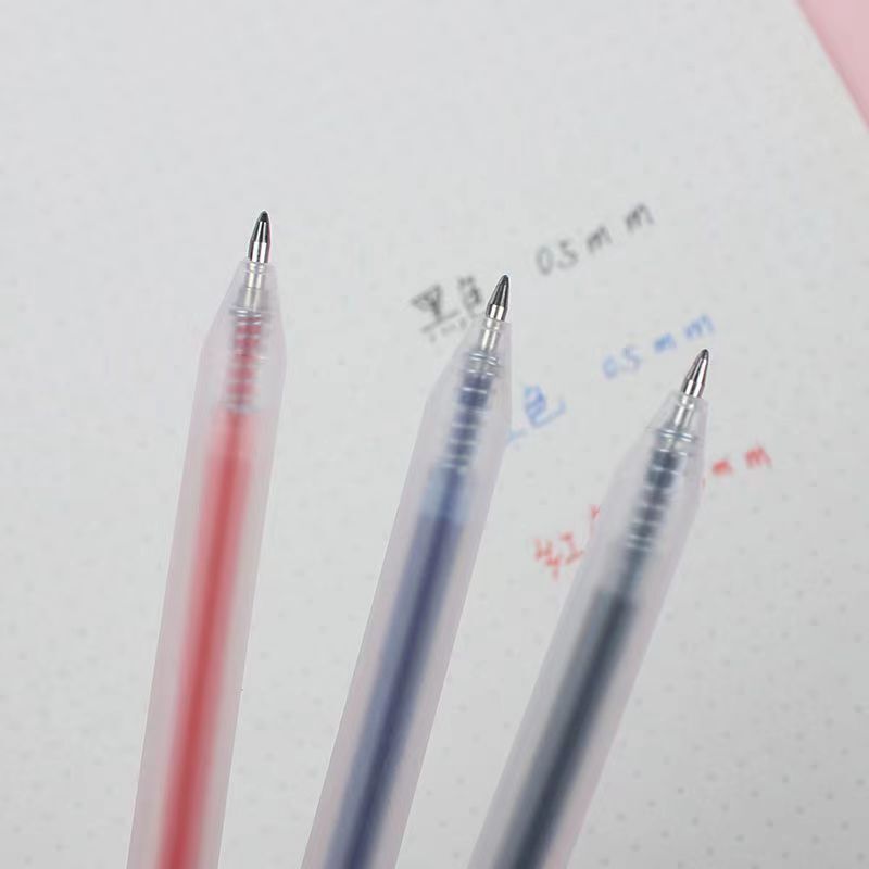プレスゲルペンつや消し無印風プレス大容量カーボン弾丸ゲルペン学生オフィスゲルペン|undefined