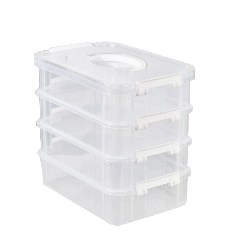 Table handheld storage box, capacious stationery