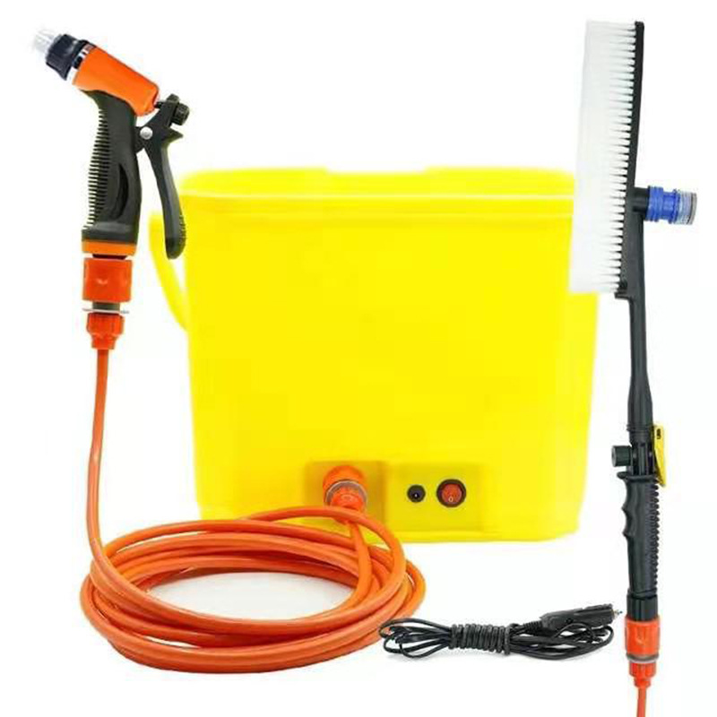 新款跨境高压洗车水枪家用洗车器锂电池无线洗车机便携式高压便携