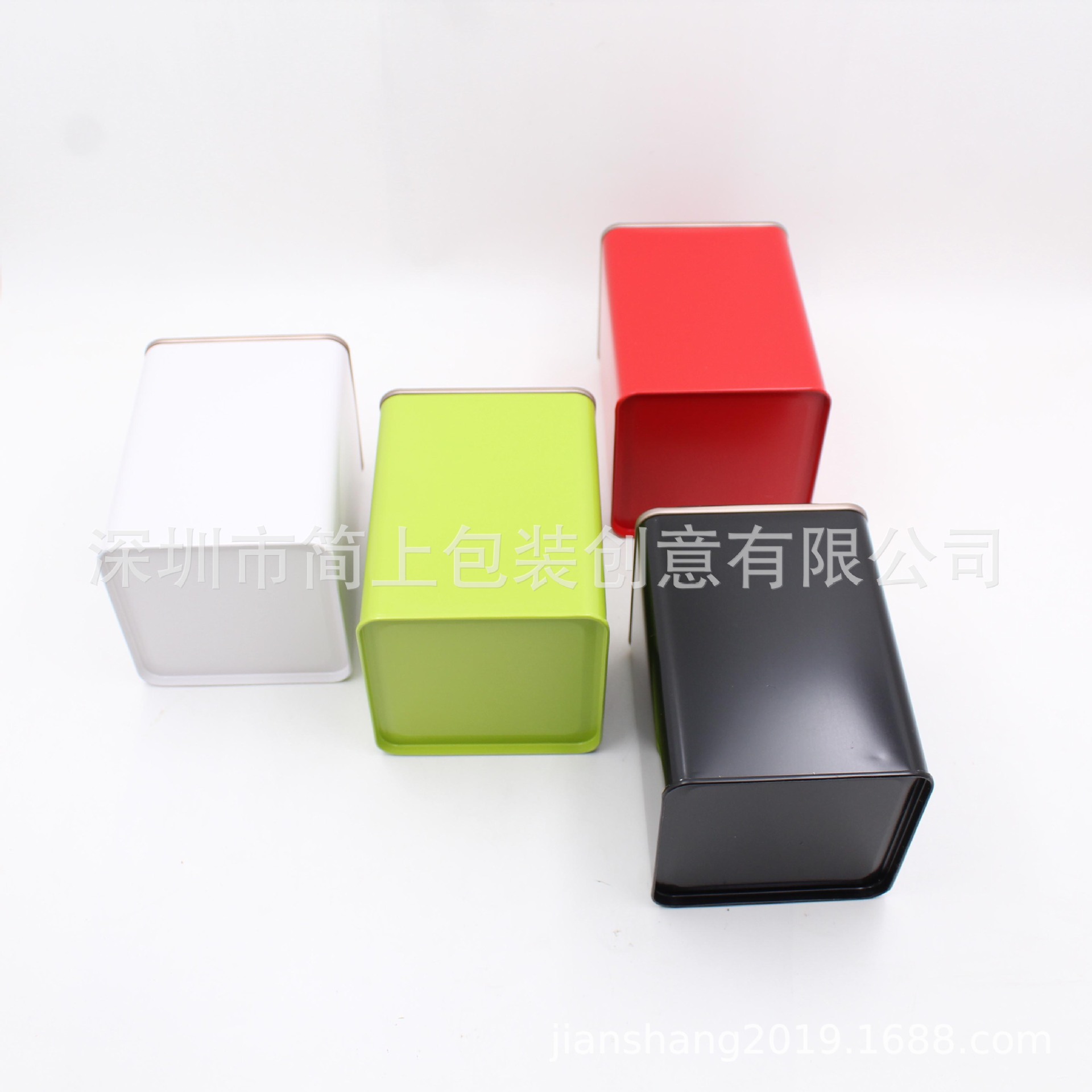 高款黑茶叶包装铁盒