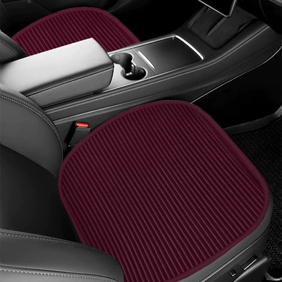 for All Seasons, Filled with Bamboo: Seat cushion, seat cover - red-master-and-passenger-2-photos