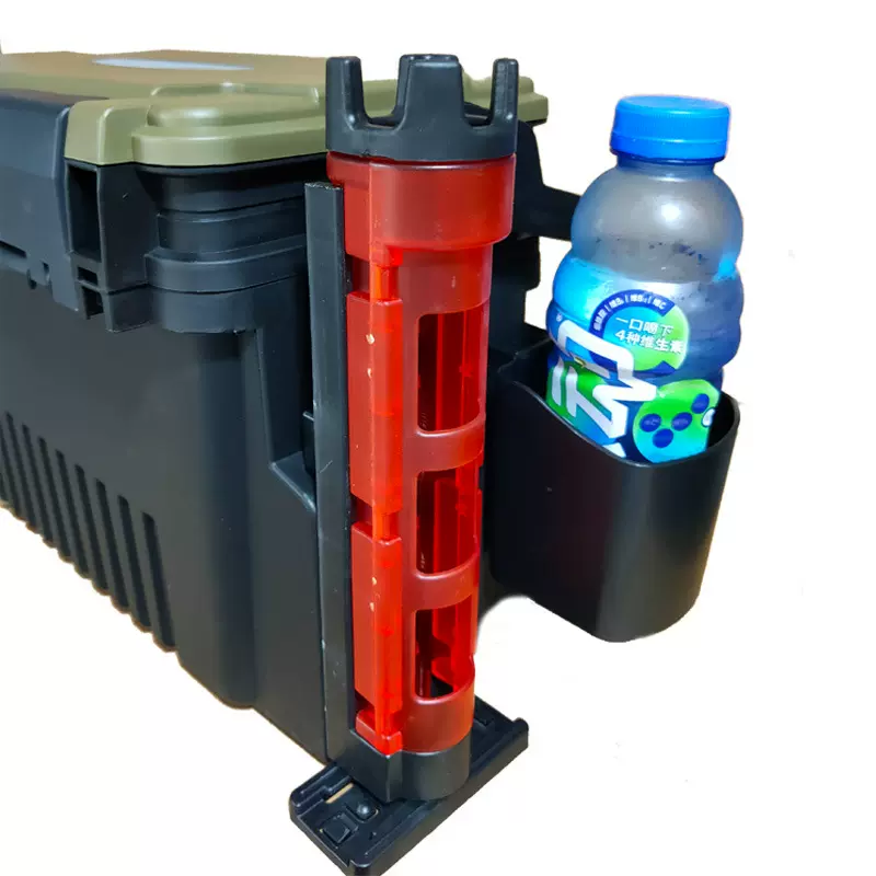 路亚箱水杯架路亚箱挂件配件塑料水杯架杯桶多功能钓箱配件水杯架