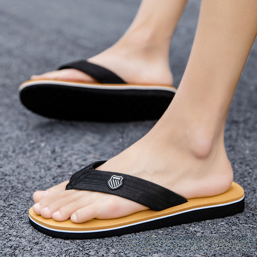 2025 small Bay same style EVA men's H-shoe youth trendy fashion flat sandals sticky sole shoes