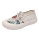 New Chinese Embroidered Cloth Shoes Women's Spring New Slip-on Casual sneaker Old Beijing Cloth Shoes Women's Stall Wholesale