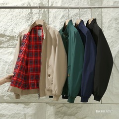简约有型！四面弹面料！男装春季透气立领休闲夹克外套潮