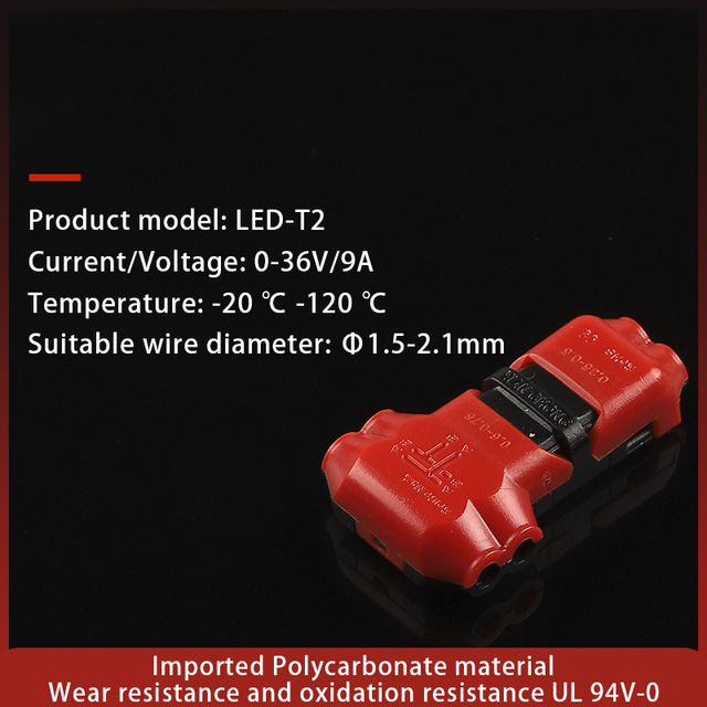 30-50-100PCS-I-T-type-1-Pin-2p