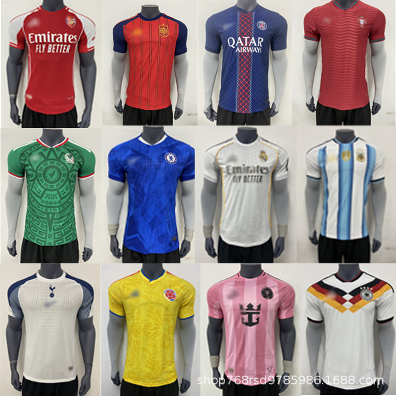25-26 National Team Jersey Lwp Mexico Hm Chelsea Mc Season Home Player Version Jersey One-Piece Dropshipping