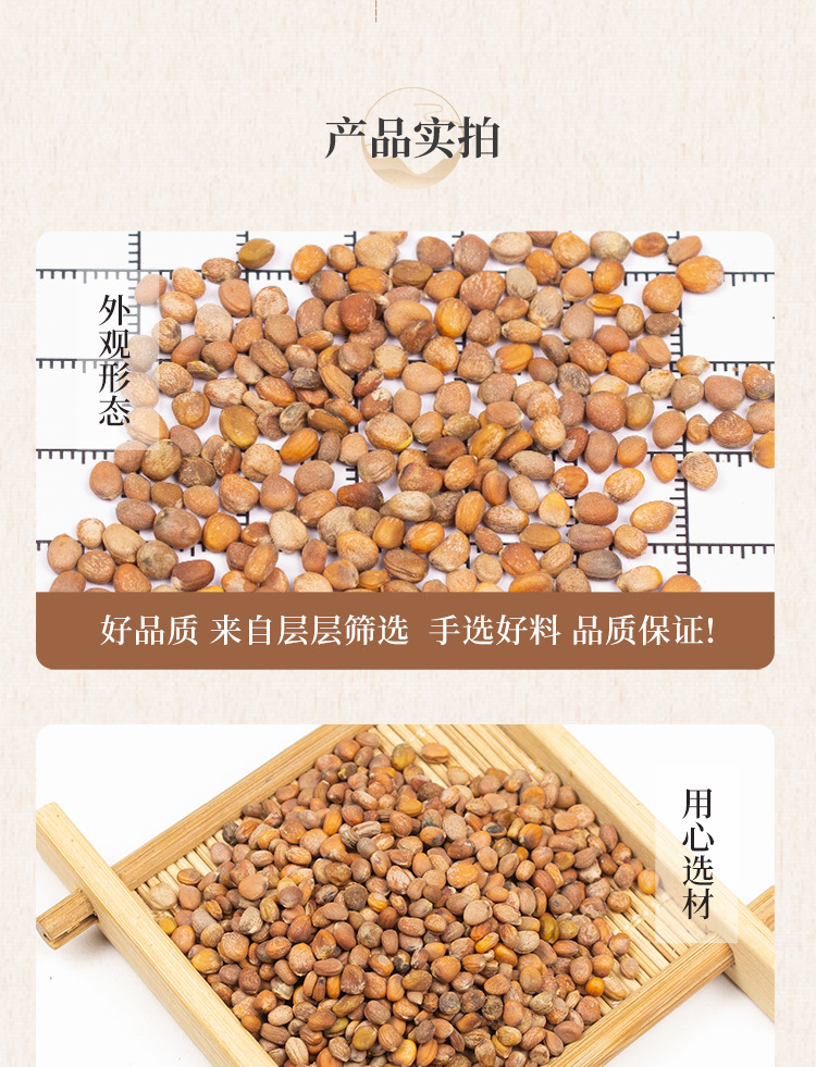 Dried Raphanus Seed Lai Fu Zi 500g Whole Radish Seeds for Herbal Decoction and Tea quality and texture
