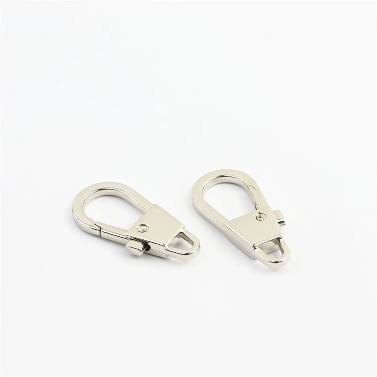 Bag accessory, golden keychain on chain, wholesale