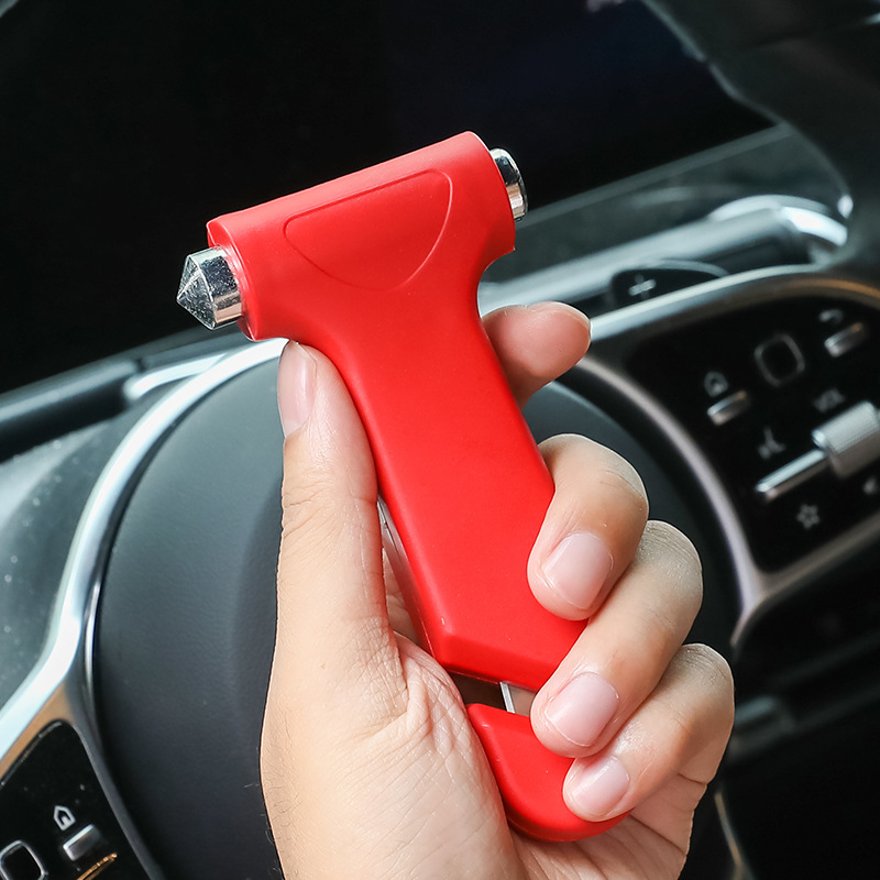 Car Window Breaker Two-In-One Escape Hammer Car Fire Rescue Hammer Artifact to Break Glass Car Emergency Hammer