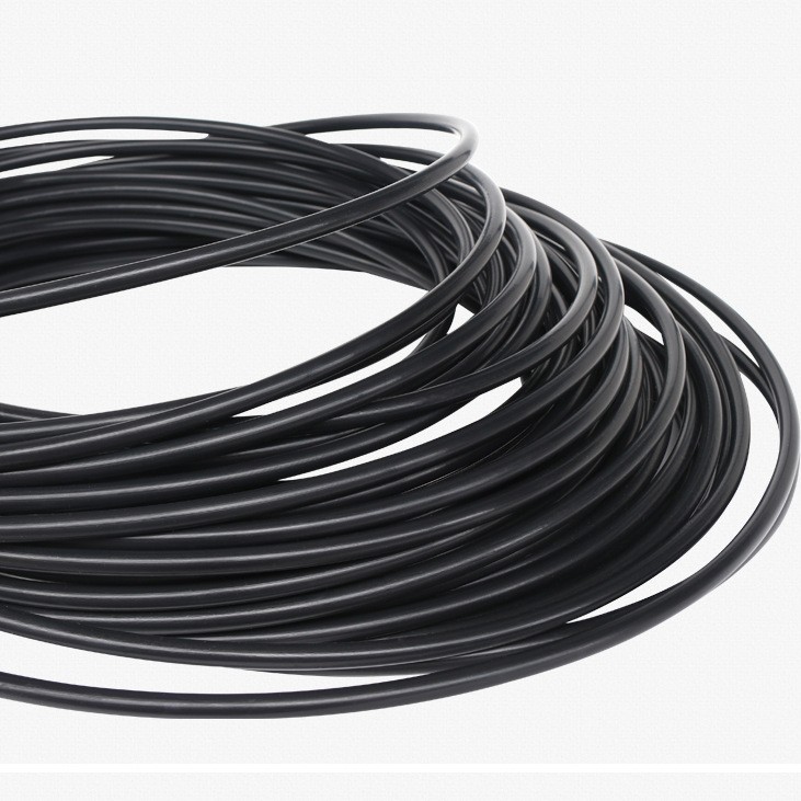 铁氟龙管 150V 壁厚0.15/0.2/0.3mm 四氟毛细管PTFE 黑色L型