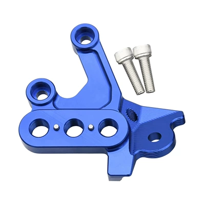 Wholesale electric off-road motorcycle: Motorcycle pedals - blue-on-the-left