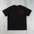 Black with Red Print (Short Sleeve)