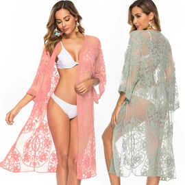 沙滩防晒服;毛衣;沙滩裙