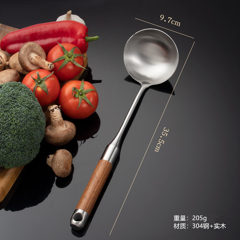 리얼 304 스틸 로즈우드 [스푼]