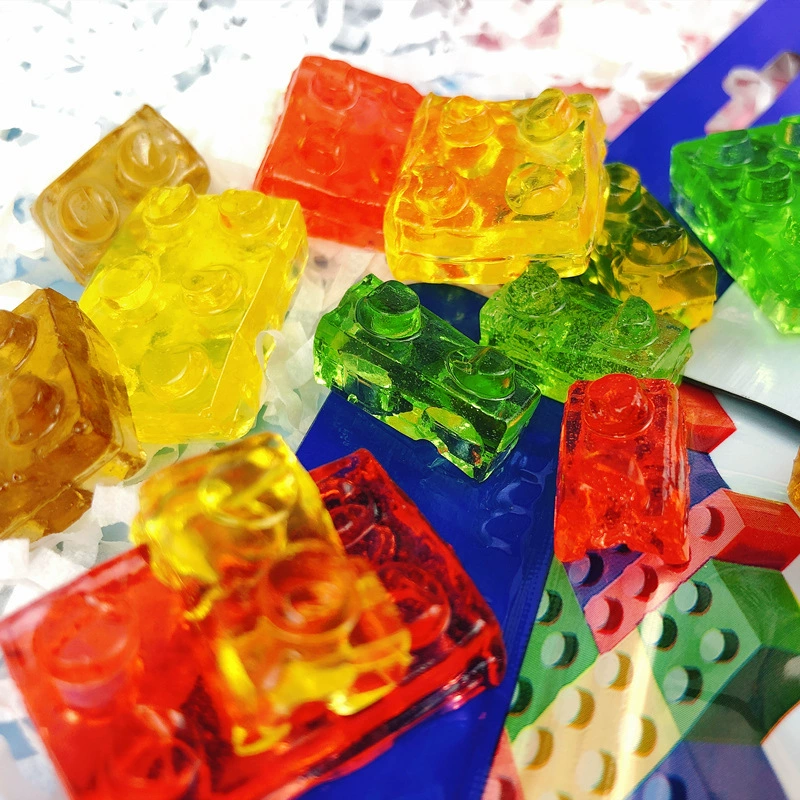 Le Chao Blocks QQ Candy Flade Flying Candy Le Snack Candy Fruit Puzzle Flequin 4D Blocks игрушка-ловец. Доставляется