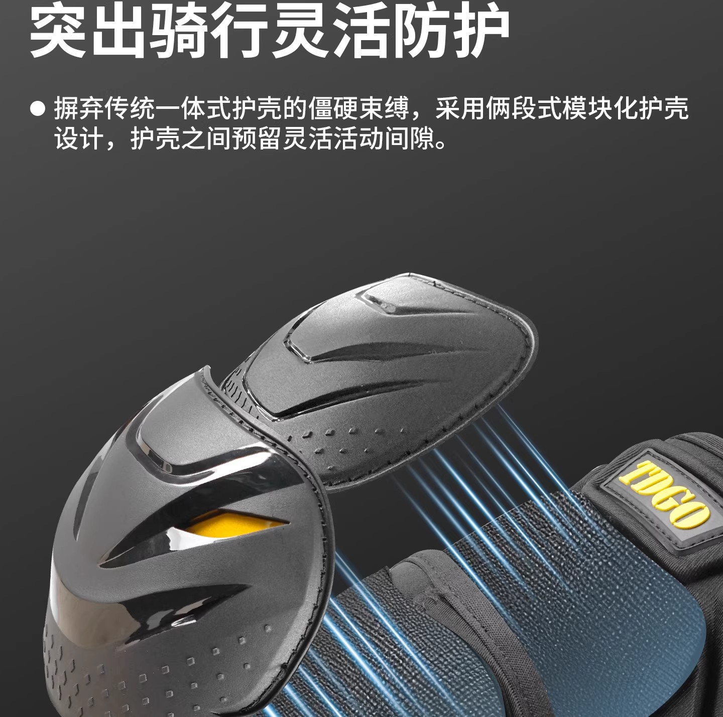 Motorcycle Knee Pads, Motorcycle Riding Protective Gear, Spring Warm Windproof Elbow Pads, Summer Quick-Release Anti-Fall Protection, Universal for All Seasons, Men's