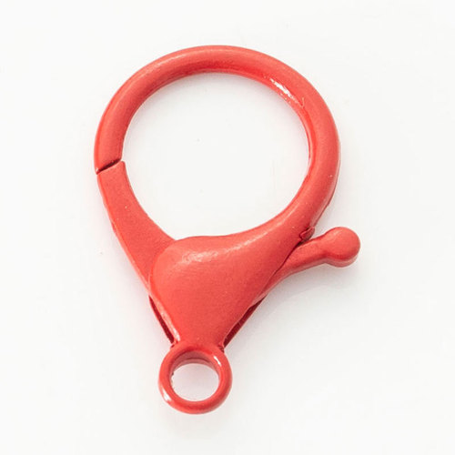 308 colored zinc alloy lobster claw hook buckle, painted hook buckle DIY jewelry pack connector hardware keychain accessory wholesale