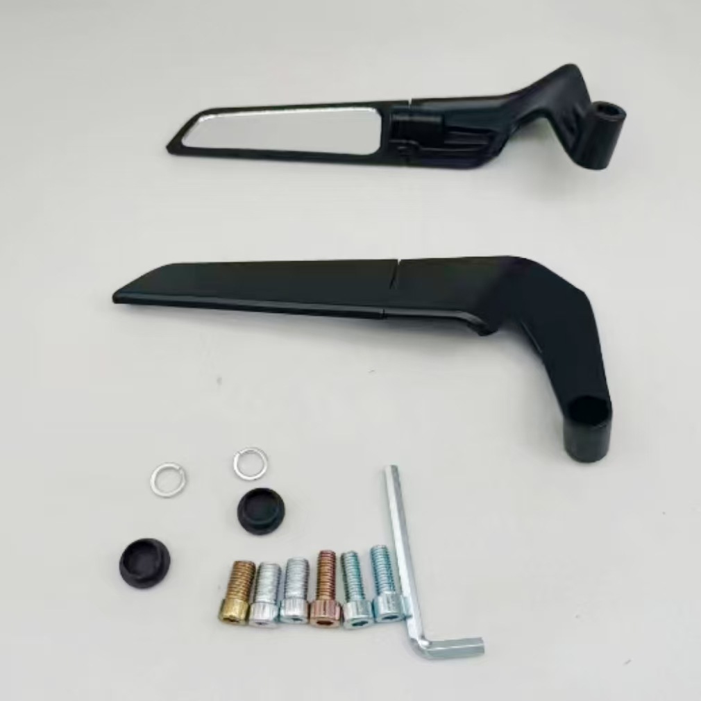 Cross-border wholesale of electric motorcycle rearview mirrors, universal modification parts, auxiliary mirrors, wind deflectors, reflectors, and spoilers