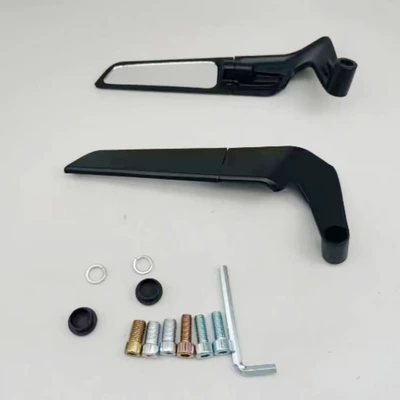 Cross-border wholesale of electric motorcycle rearview mirrors, universal modification parts, auxiliary mirrors, wind deflectors, reflectors, and spoilers (Motorcycle General Parts)