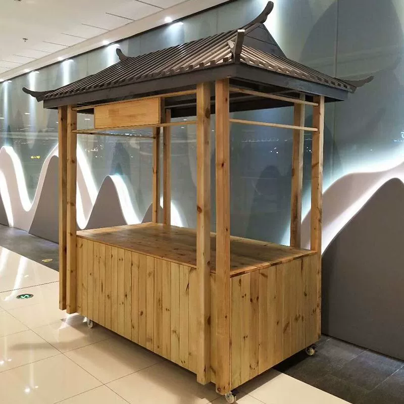 Антикварный антикоррозийный деревянный мобильный грузовик