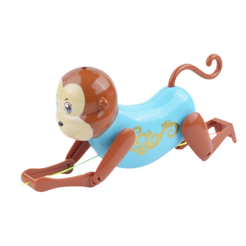 Tiktok cuerda de escalada para niños pequeño mono bebé cuerda de tracción padre-hijo diversión interactiva juguetes educativos divertidos al por mayor