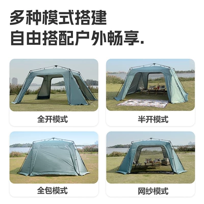 Sunscreen Tent Pergola Awning — Avtomobil yan çətirləri