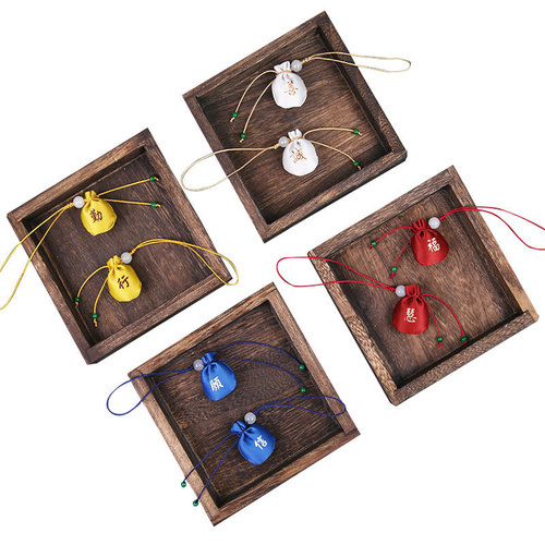 Dragon Boat Festival sachet empty bag gift mini mosquito repellent traditional Chinese medicine sachet mobile phone pendant portable sachet lucky bag charm