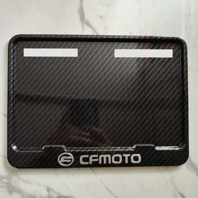 Other Automotive Exterior Supplies – frame advertising license plate frame car - spring-breeze-three-dimensional-label-carbon-fiber-color