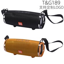 新款TG189迷你户外蓝牙音箱便捷式桌面式双声道大音量小战鼓音响